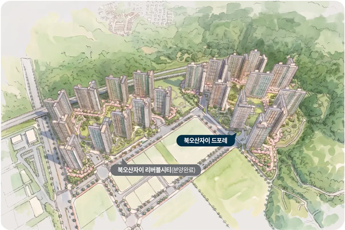 단지배치도